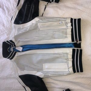 Bebe Genuine Leather Bomber